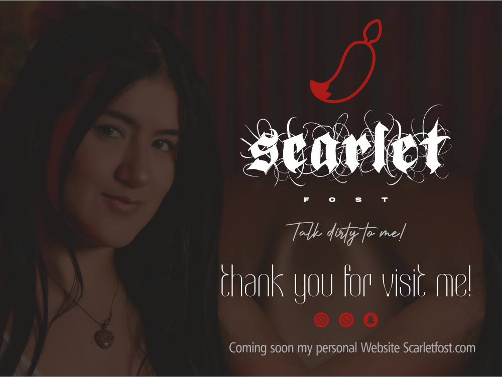 Cam girl scarlet_fostt_