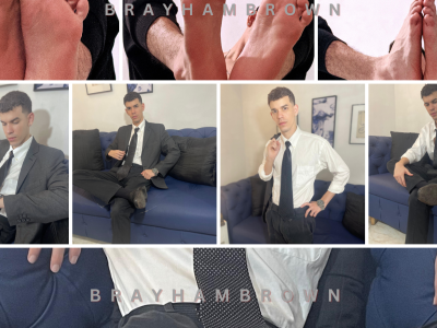 BRAYHAMBROWN Male Bisexual Cam Strip