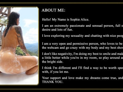 free sex cam online Sophie Alice 