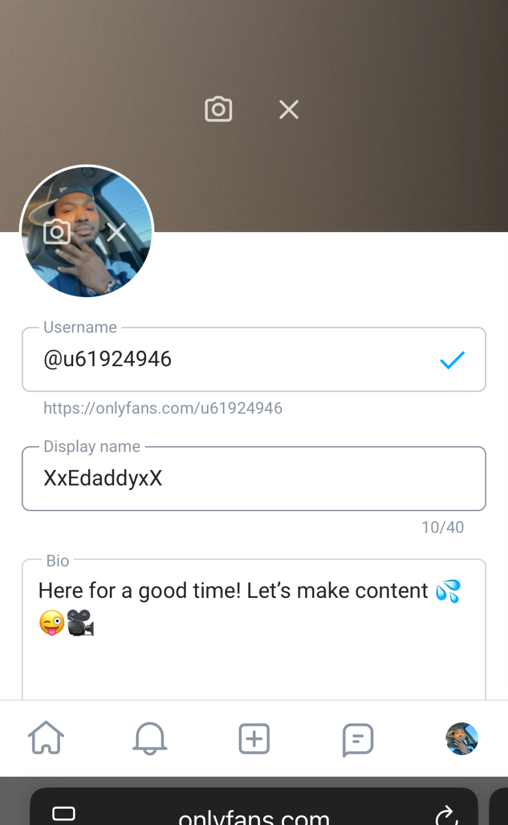 XxEdaddyxX@xh profile
