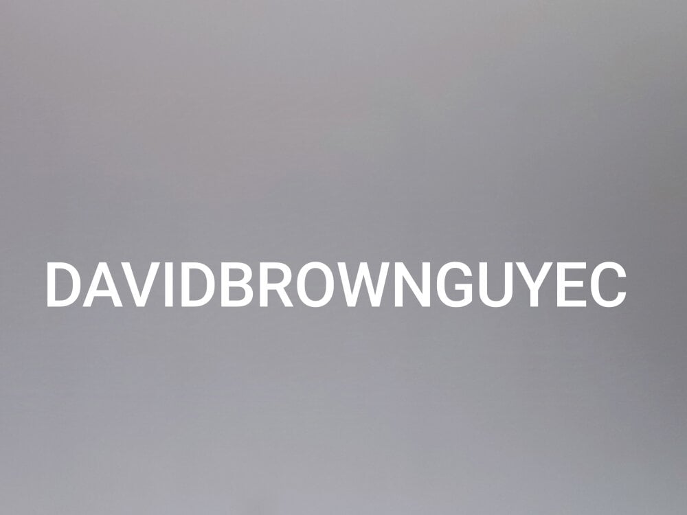 davidbrownguyec profile