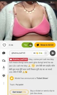Sexi_pushpa élő XXX-chatje