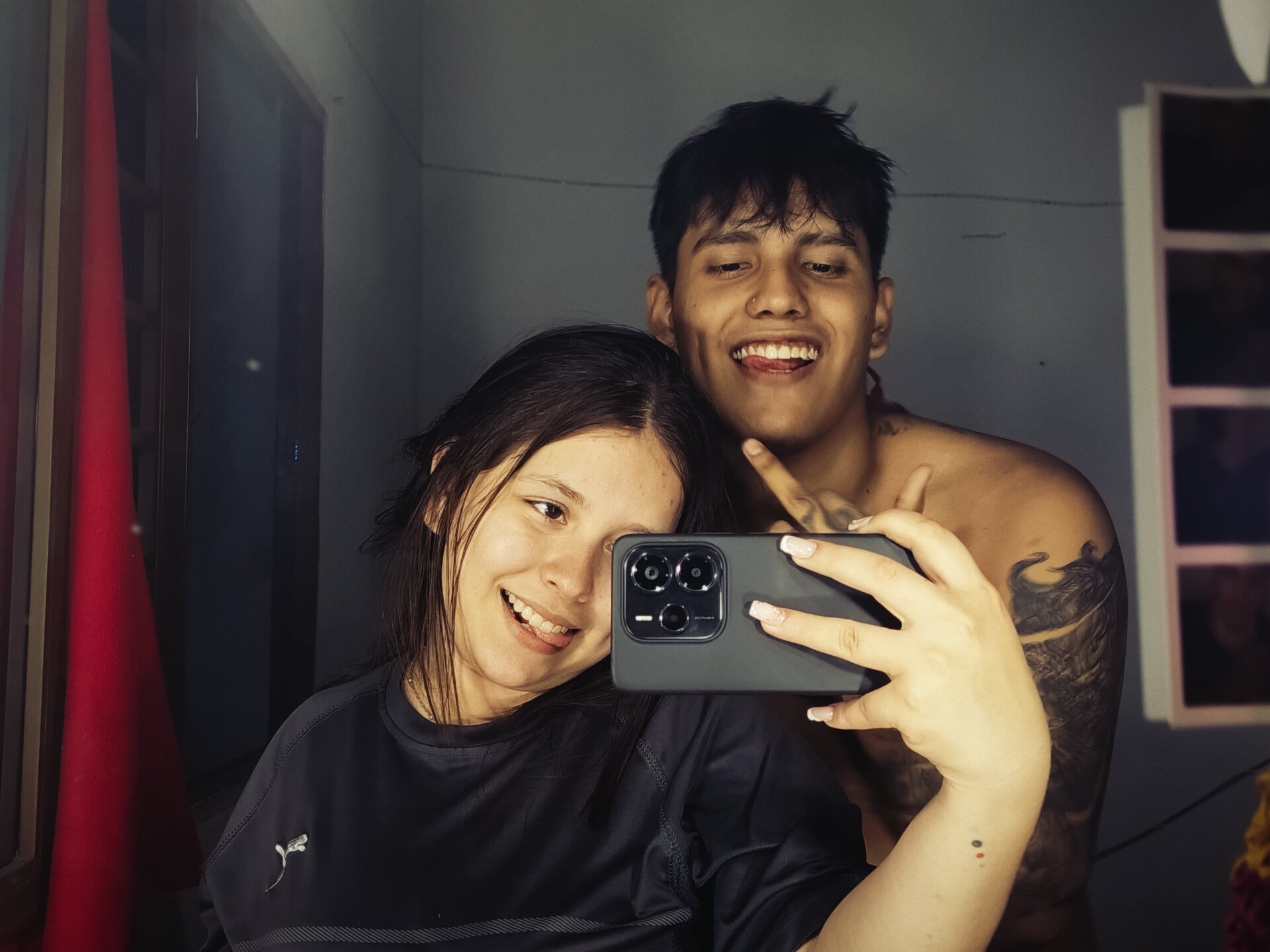 XXX Porn Photo of Nude S3xyKittyDuoo 1