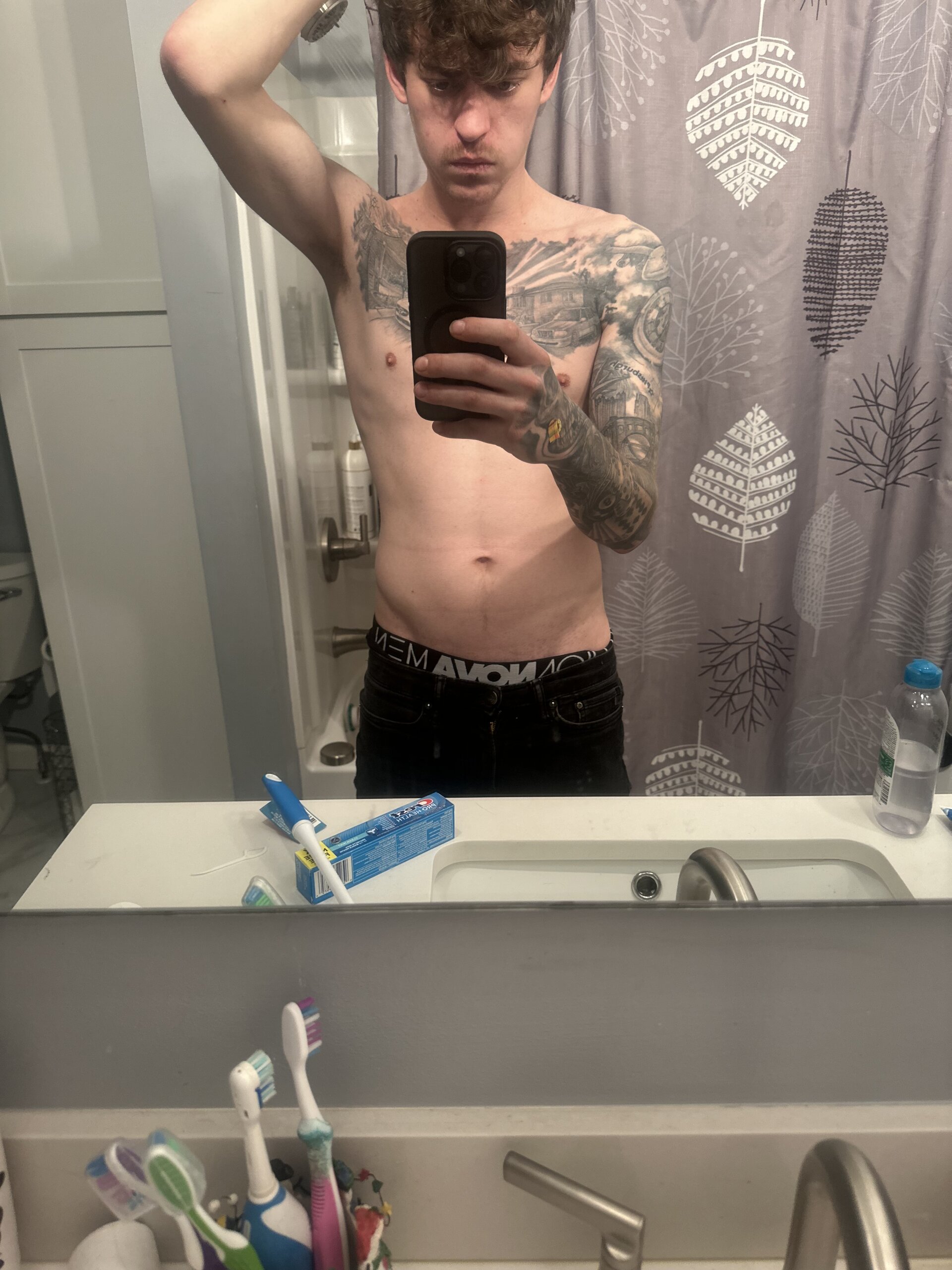 XXX Porn Photo of Nude tattedskinnywhite 7